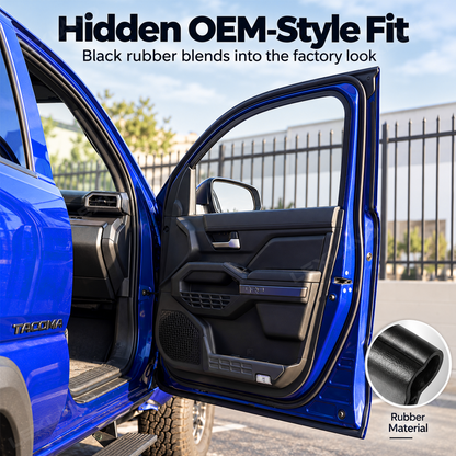 Tacoma Door & Body Seal Strip Kit Full Vehicle Weather Draft Wind Noise Reduction 11PCS for Toyota