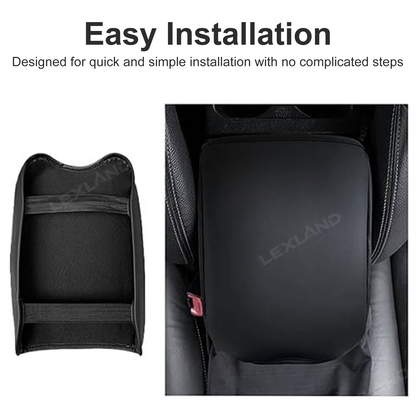Tacoma Center Console Cover Black Armrest Covers For Toyota