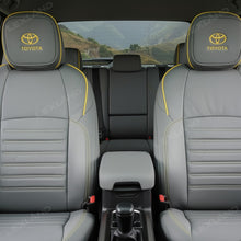 Tacoma 3rd Gen Seat Covers Custom Nappa Leather Seat Protectors with TRD Pro Style for Toyota