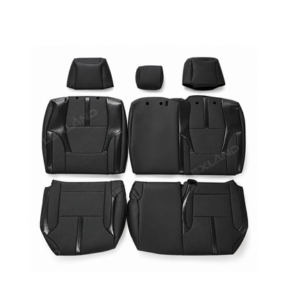 Tundra Seat Covers Carbon Fiber Style Custom Seat Protector Interior Cover for Toyota
