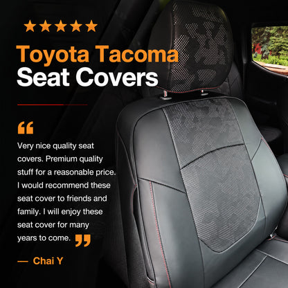 Tacoma/4Runner Seat Covers Full Coverage Camo Seat Protector for Toyota