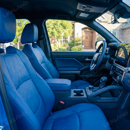 4Runner Seat Covers Full Coverage Blue Camo Seat Protectors for Toyota