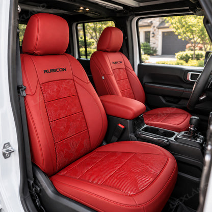 Wrangler Como Style Seat Covers 4-Door Seat Protector Without Rear Armrest Interior Seat Upholstery Upgrade