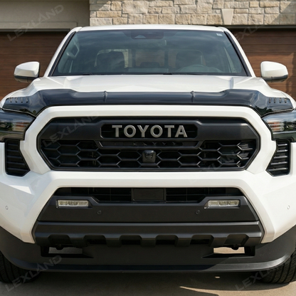 Tacoma Hood Deflector Split Design Hood Protector ABS Hood Shield for Toyota