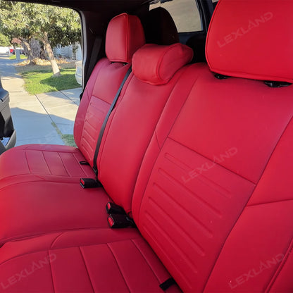 Tacoma/4Runner Seat Covers Embossed Seat Protectors with TRD Style for Toyota
