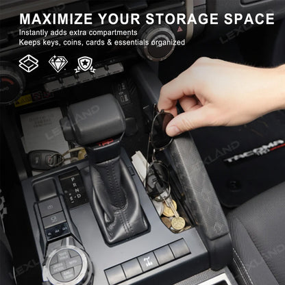 Tacoma/4Runner Interior Silicone Liner Insert Interior Cover & Organizer Set for Toyota