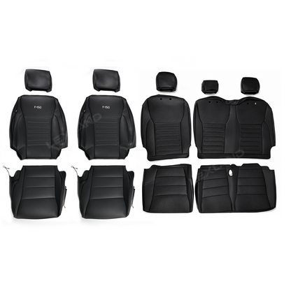 F150 Seat Covers NAPPA Leather Interior Seat Protector with F-150 Style for Ford