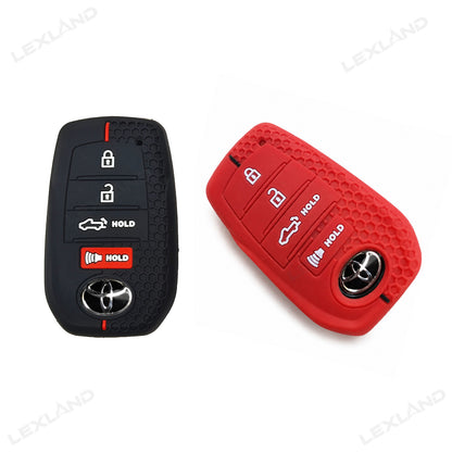Tacoma/4Runner/Tundra Key Fob Cover Silicone Keyless Entry Remote Case Protector for Toyota