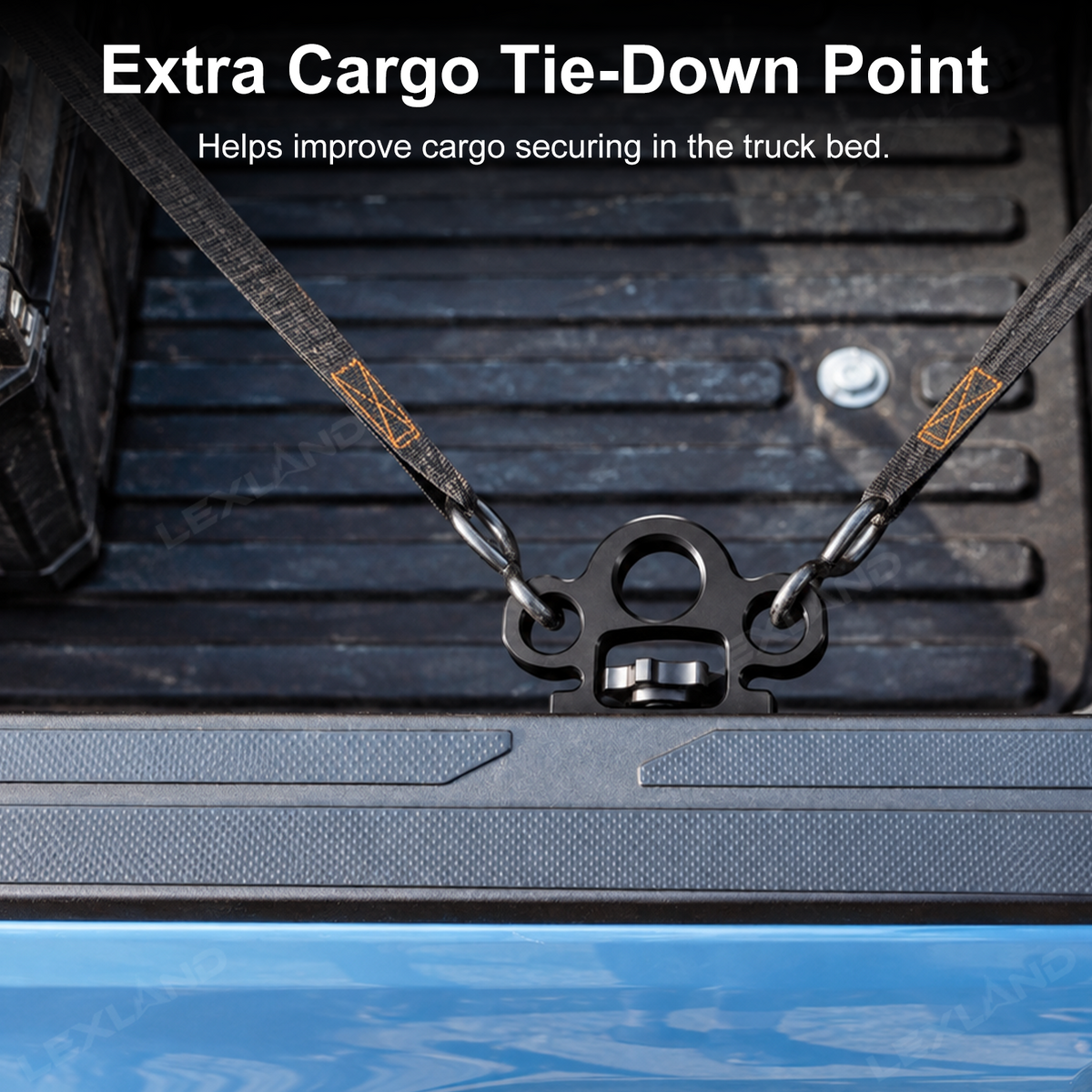 Tacoma/Tundra Bed Rail Tie-Down Anchor Aluminum Truck Bed Cleats Truck Knuck 2.0