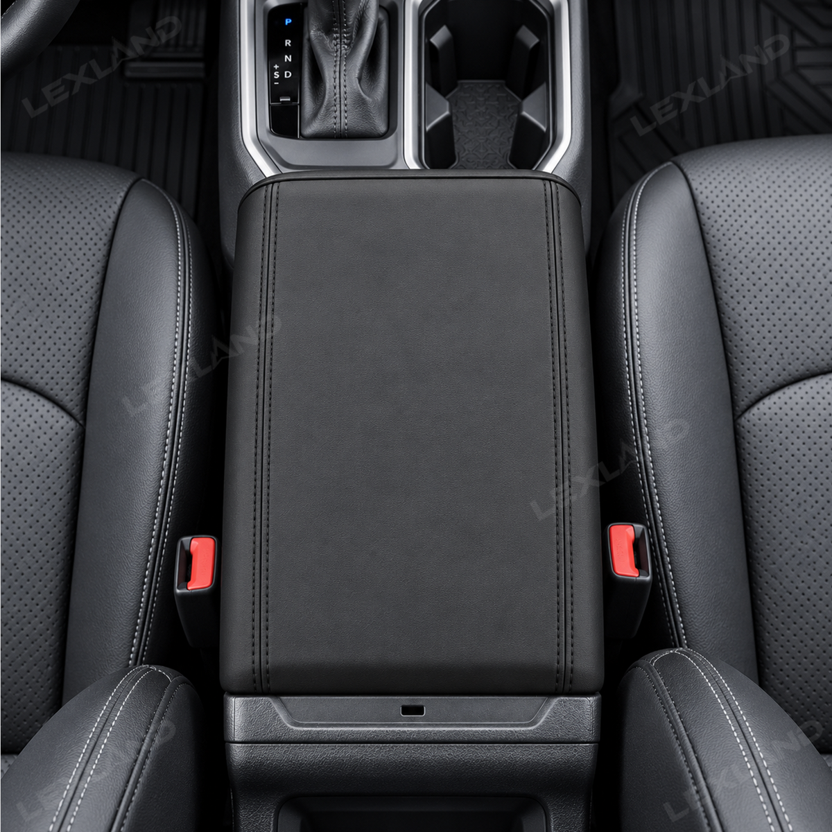RAV4 Center Console Cover Reversible Silicone Armrest Box Cover Trim Interior Protection for Toyota