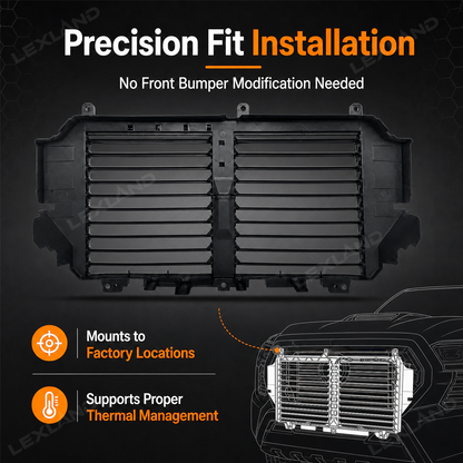 Tacoma Grille Radiator Shutter Assembly Motor with Active Air Louver for Toyota