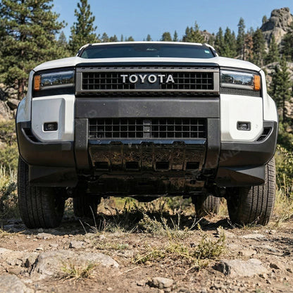 Land Cruiser Front Bumper Guard Plate ABS Lower Valance Panel Trim for Toyota