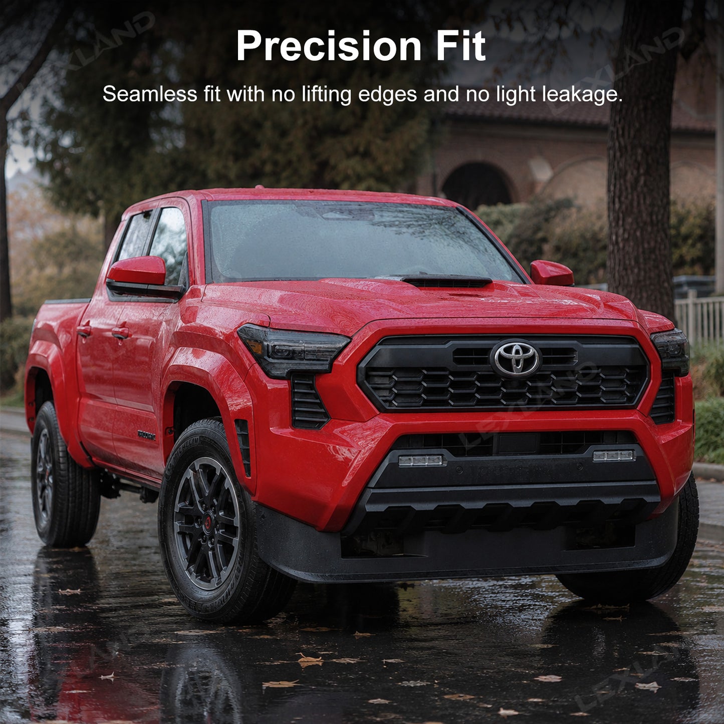 Tacoma Headlight Protective Film Cover PPF Headlight Tint Film TPU Wrap 2PCS for Toyota