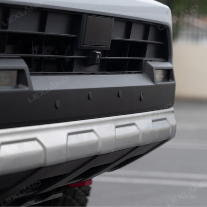 4runner Front Bumper Lower Valance Strip Stainless Steel Scratch Guard Protector - Silver Brushed Finish