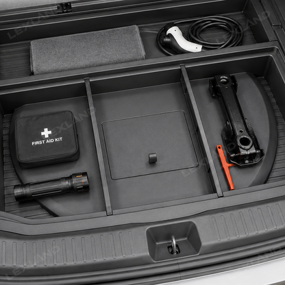 RAV4 Trunk Hidden Storage Box Rear Hatch Cargo Organizer Multi-Compartment Tray for Toyota