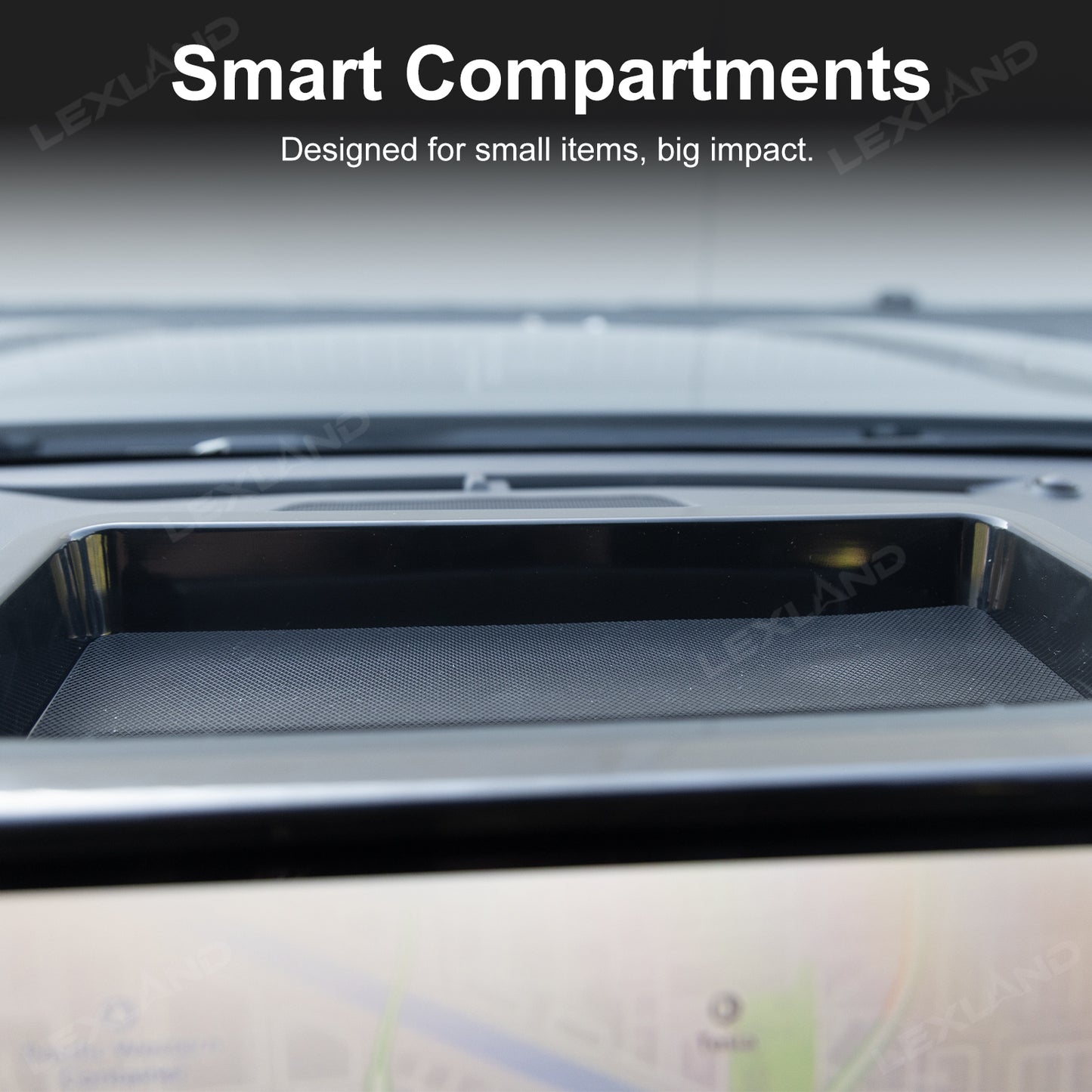 Tacoma/4Runner Dashboard Storage Box Behind Screen Center Console Organizer Tray