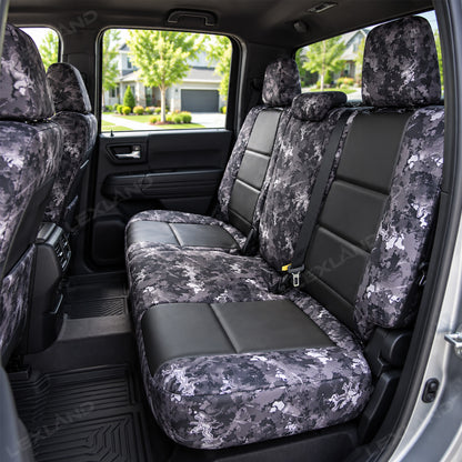Tacoma/4Runner Seat Covers Nappa Leather Camo Seat Protector 3.0 for Toyota