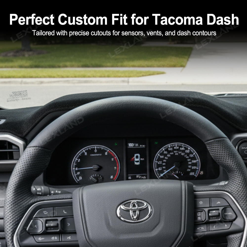 Tacoma Dash Cover Mat Dashboard Sunshield Protector Interior Mat Pad for Toyota