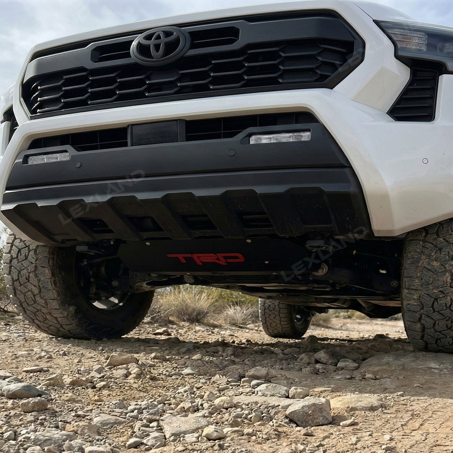 Tacoma Skid Plate with TRD Letter Style Underbody Protection Plate for Toyota