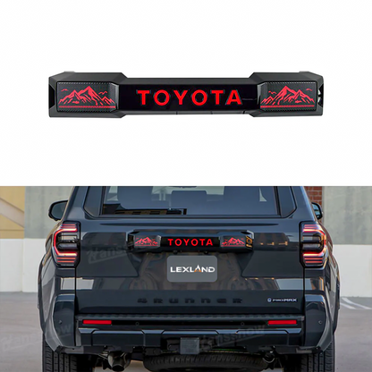 4Runner LED Trunk Tail Light Full Width Tailgate Ambient Lighting with Snow Mountain Off-Road Style