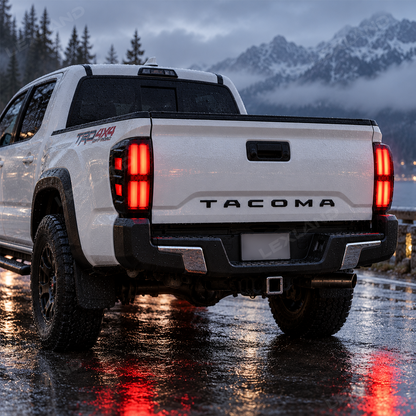 Tacoma 3rd Gen Tail Lights LED Form Lighting Rear Lamps Assembly for Toyota
