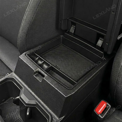 Tacoma Center Console Organizer ABS Armrest Storage Box Container Tray for Toyota
