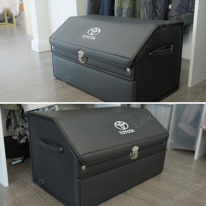 Toyota Trunk Storage Box Trunk Organizer with Toyota Logo Luggage Storage Bag