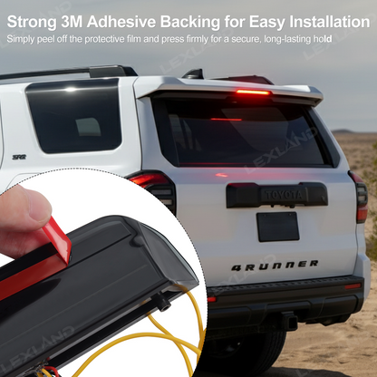 4Runner Brake Light Replacement Rear Center High Mount Stop Lamp LED Third Brake Light