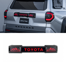4Runner LED Trunk Tail Light Full Width Tailgate Ambient Lighting with Snow Mountain Off-Road Style