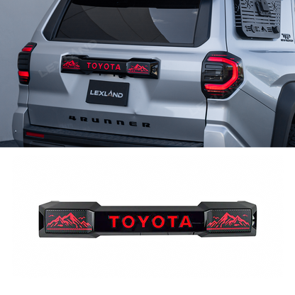 4Runner LED Trunk Tail Light Full Width Tailgate Ambient Lighting with Snow Mountain Off-Road Style