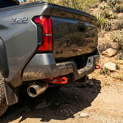 Tacoma Rear Tow Hooks Red Rear Recovery Points 2.0  for Toyota