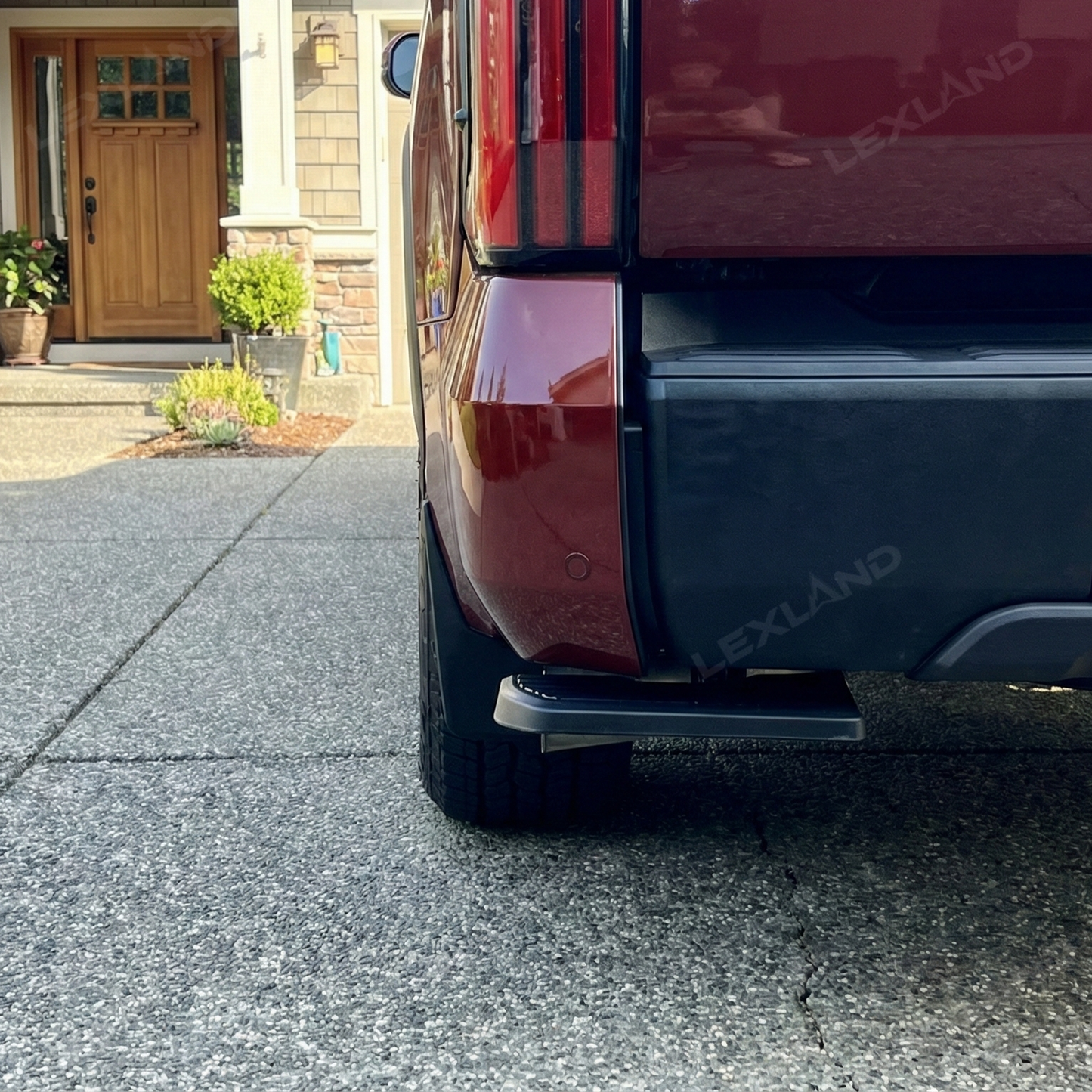 Tundra Rear Bed Step Retractable Aluminum Truck Tailgate Step Folding Bumper Step for Toyota