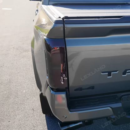 Tacoma Tail Light Cover Smoked Rear Light Cover Taillights Overlay for Toyota