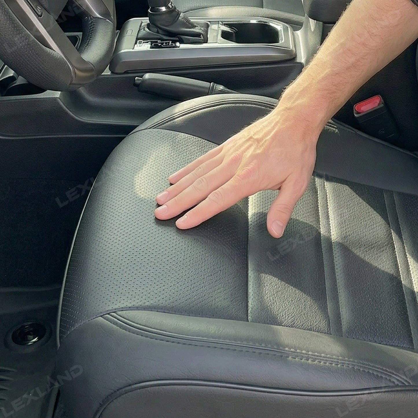 Tacoma/4Runner Seat Covers Embossed Seat Protectors with TRD Logo for Toyota