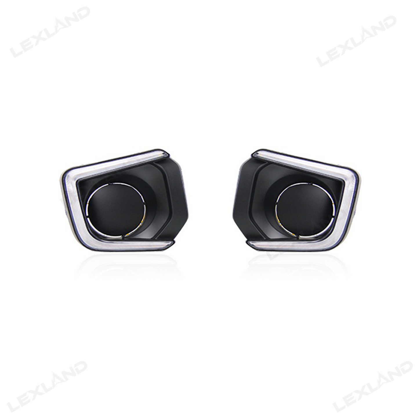 Tacoma Fog Lights LED Dual-Color Daytime Running Lights Sequential Turn Signal Lighting Upgrade