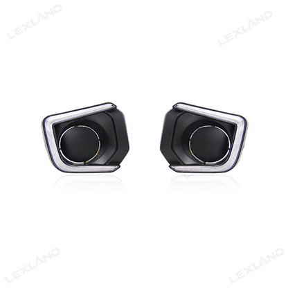 Tacoma Fog Lights LED Dual-Color Daytime Running Lights Sequential Turn Signal Lighting Upgrade