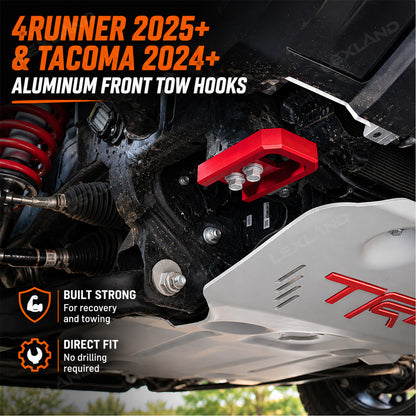 Tacoma/4Runner Aluminum Front Tow Hooks for Toyota