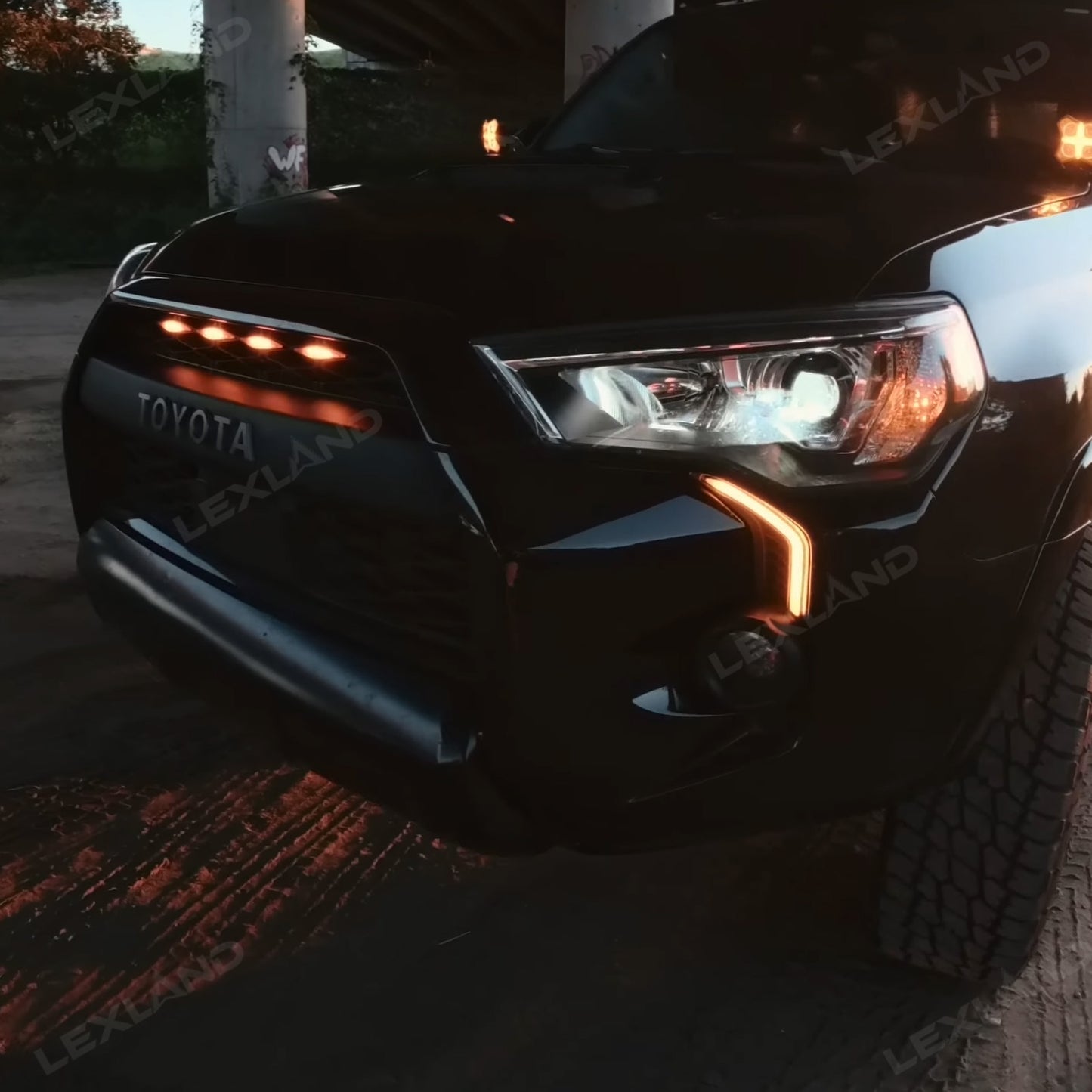 4Runner Fog Lights LED Daytime Running Lights For Toyota