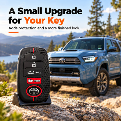 Tacoma/4Runner/Tundra Key Fob Cover Protective Silicone Key Fob Case 2.0 for Toyota