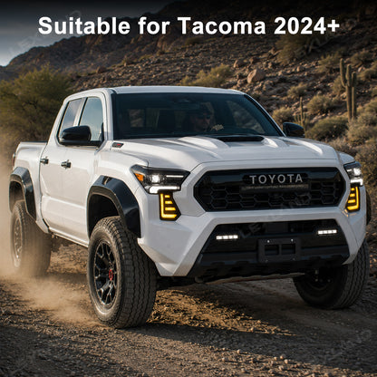 Tacoma Dual DRL Fang Lights Dynamic Daytime Running Lights with Sequential Turn Signals for Toyota