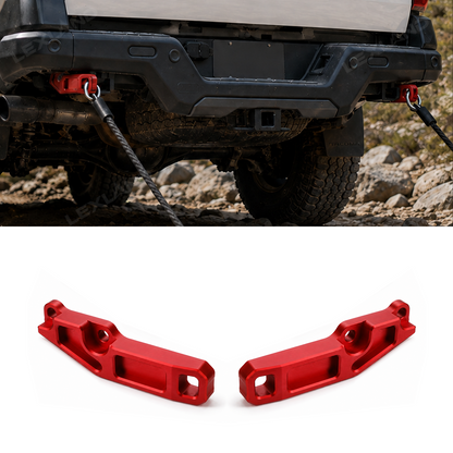 Tacoma Rear Tow Hooks Aluminum Recovery Points Recovery Hooks 3.0 for Toyota