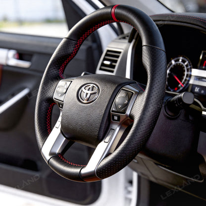 Tacoma/4Runner Steering Wheel Perforated Leather Driving Wheel for Toyota