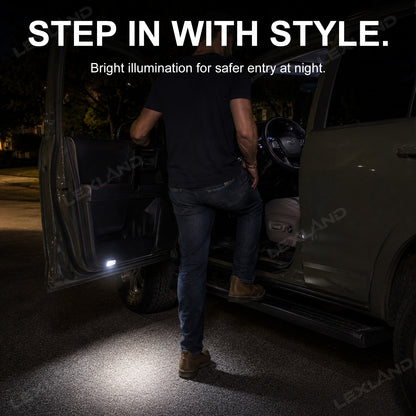 Tacoma Puddle Lights LED Courtesy Lights Dual-Color Door Welcome Lights for Toyota