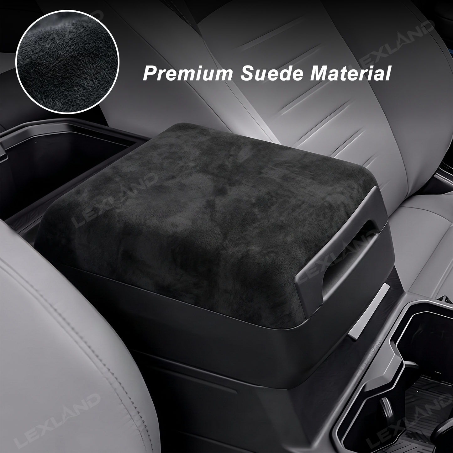 Tacoma/4Runner Armrest Pad Center Console Armrest Cover Riser with Hidden Storage Drawer