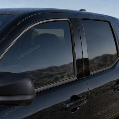 Tacoma B Pillar Trim Covers Door Pillar Overlays Decals 4PCS for Toyota