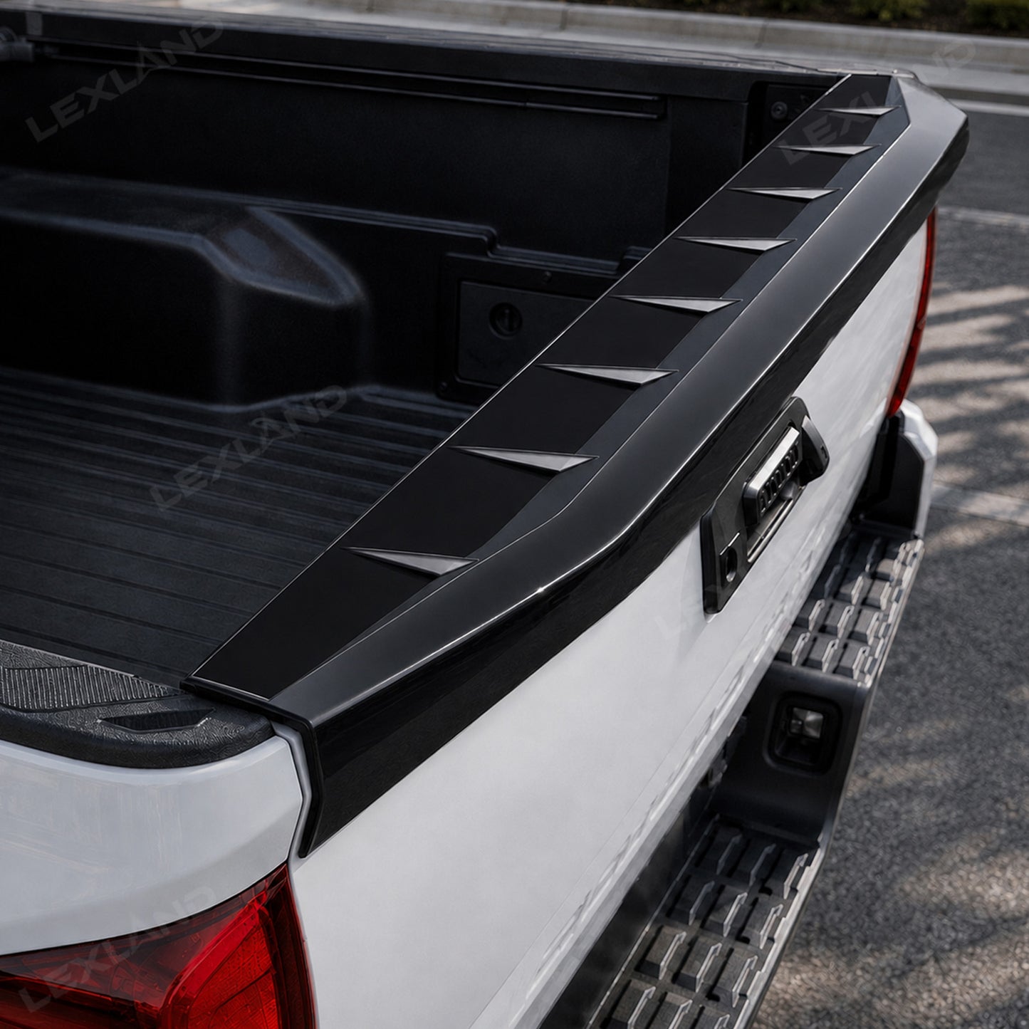 Tacoma Rear Tailgate Trunk Spoiler Wing ABS Rear Trunk Lid Wing for Toyota
