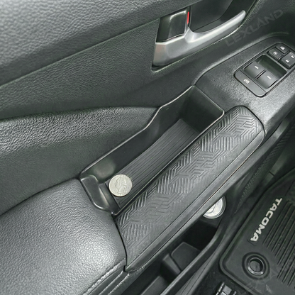 Tacoma/4Runner Front Door Handle Storage Box Side Door Tray Organizer Insert 2PCS for Toyota
