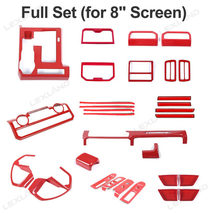 Tacoma Interior Accessories Kit ABS Central Control Cover Trim for Toyota