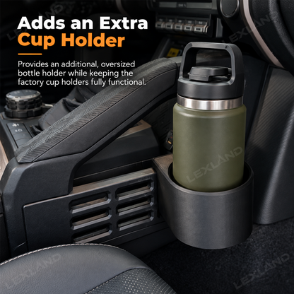 Tacoma/4Runner Cupholder Oversized Water Bottle Holder Molle Panel Accessories for Toyota