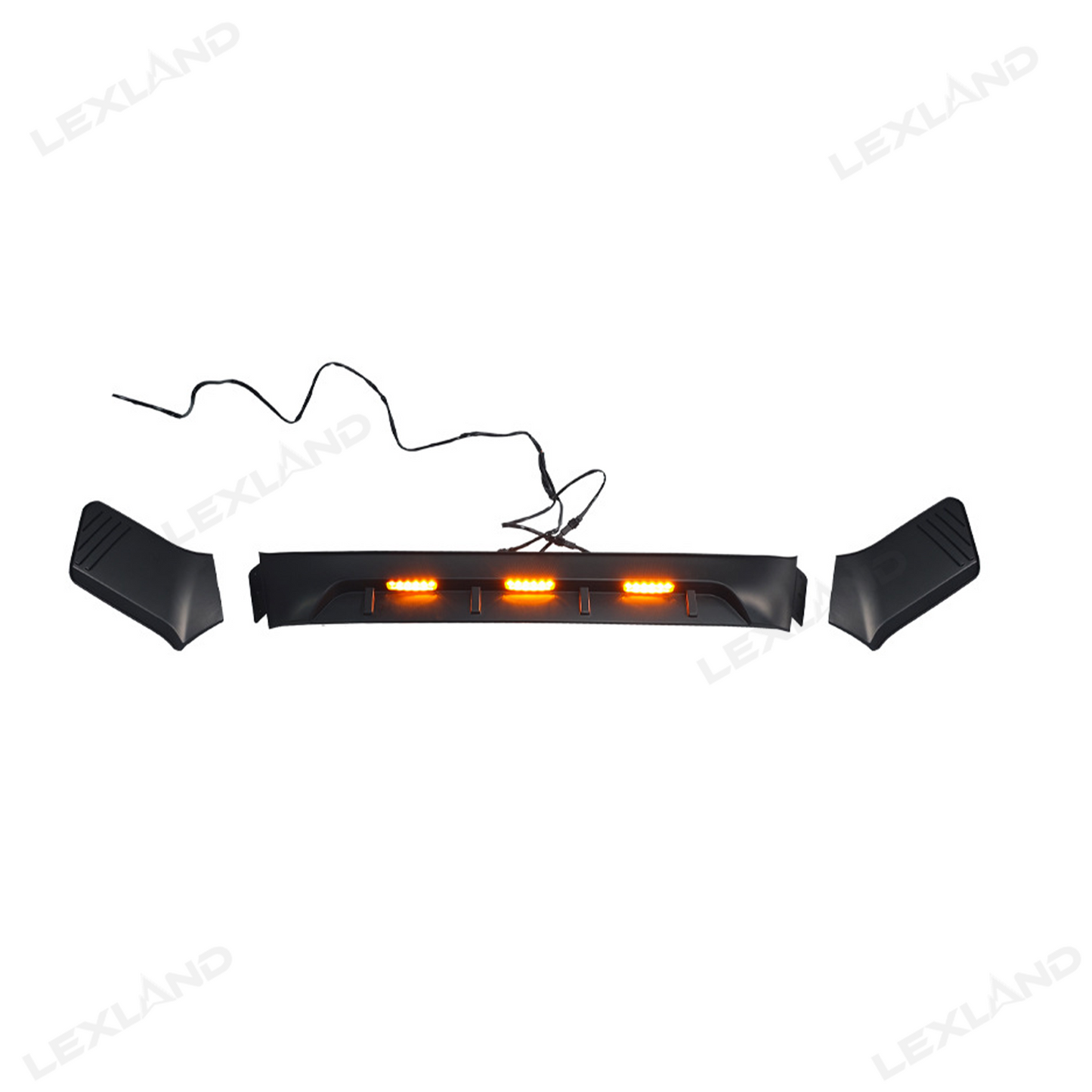 Tacoma/4Runner Hood Protector with LED Light Hood Deflector Bug Deflector 2.0 for Toyota